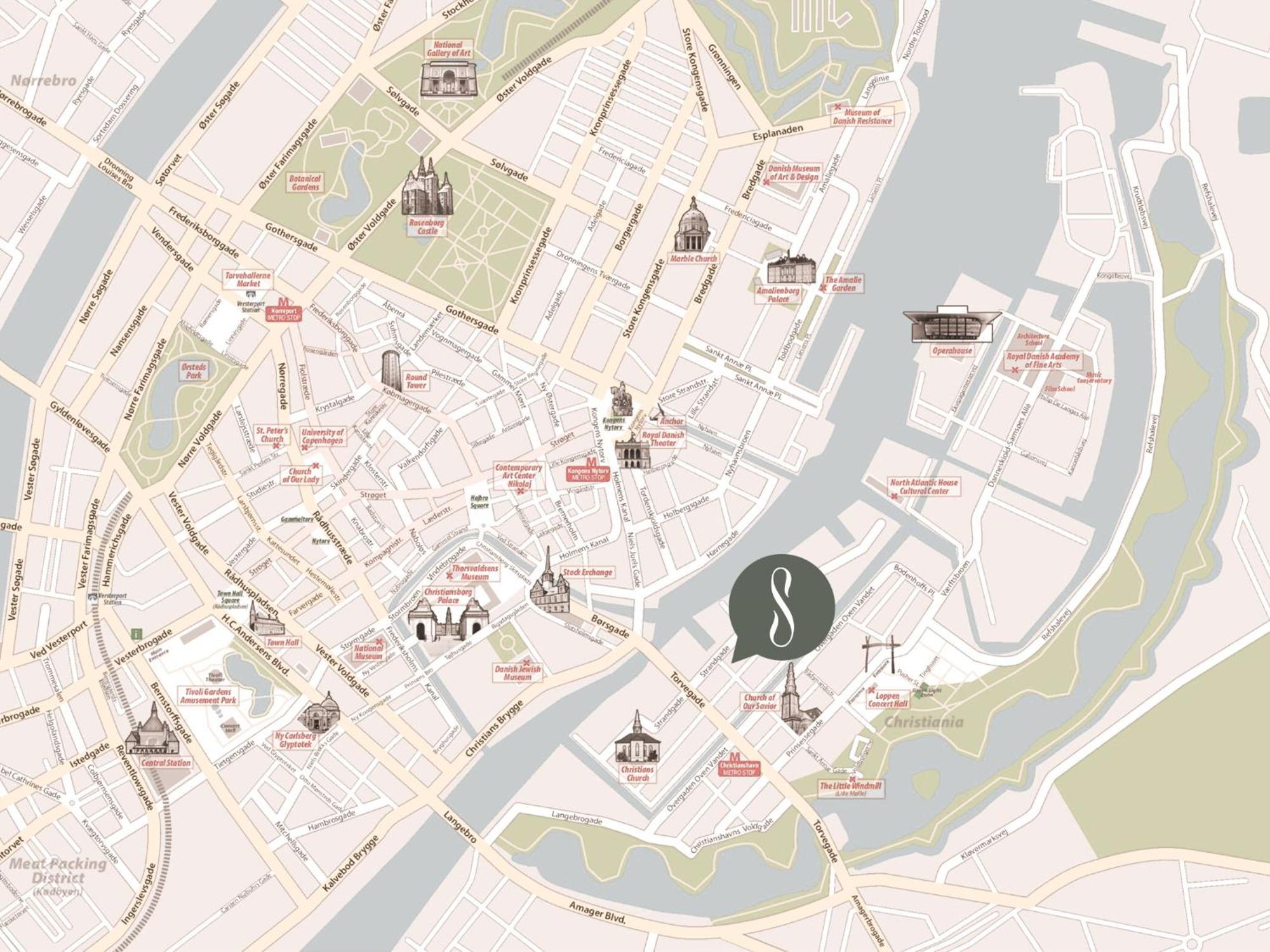 Sanders Saint - Loft One-Bedroom Apartment By The Charming Canals Копенгаген Экстерьер фото